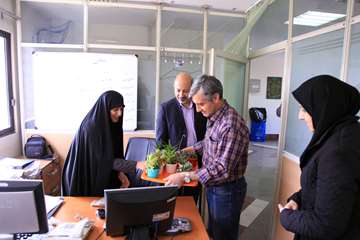 مراسم تجلیل از کارکنان معاونت آموزشی